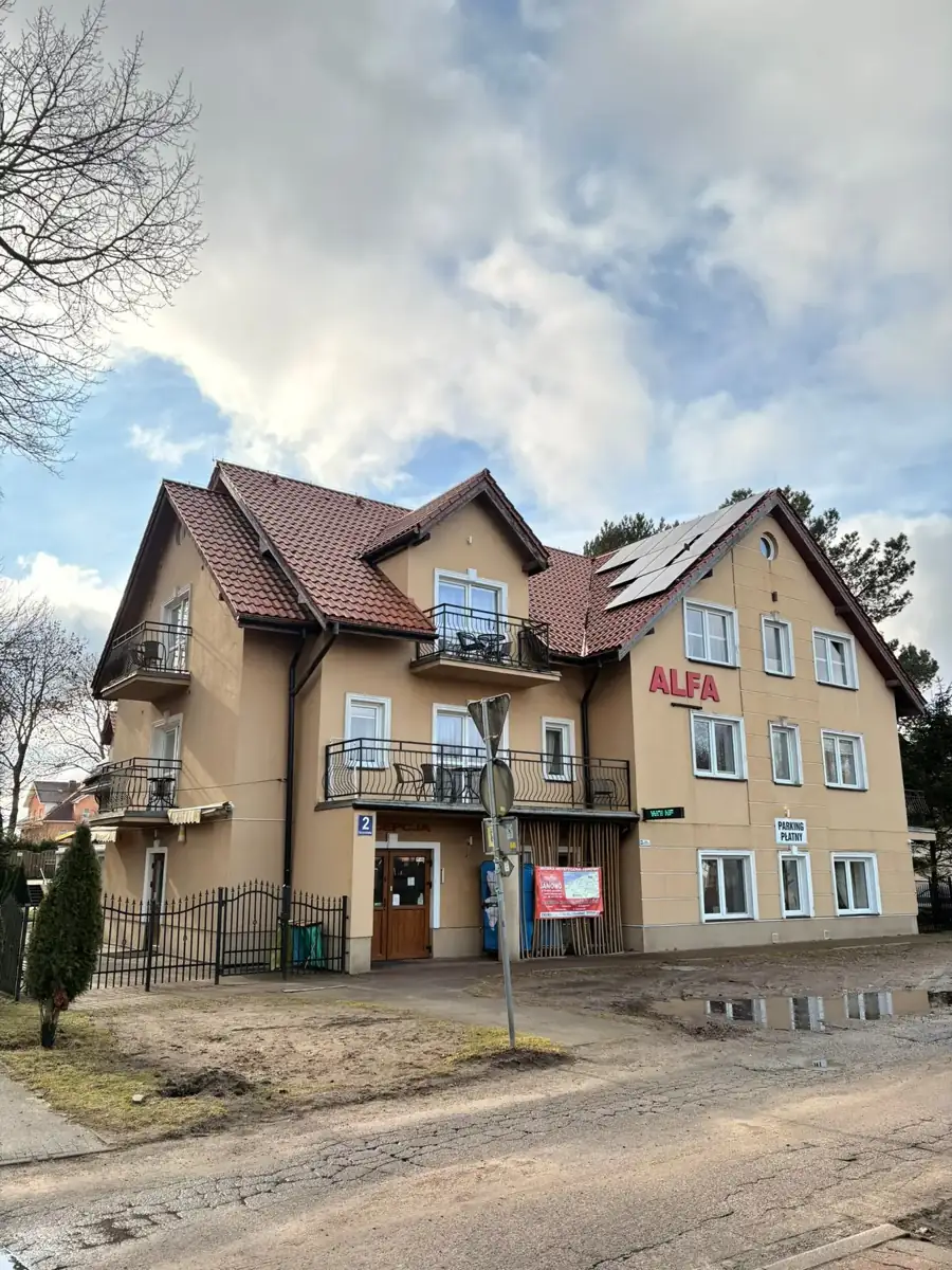 Budynek Ośrodka Wypoczynkowego Alfa w Rewalu
